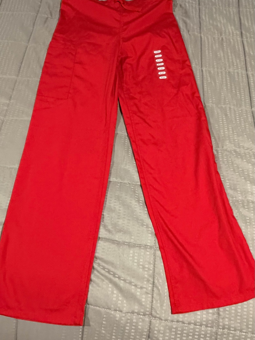 Women’s Red scrub pants